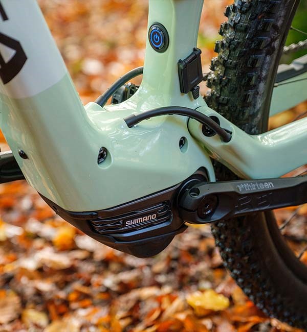 Orbea Rise EP8 RS motor and power button